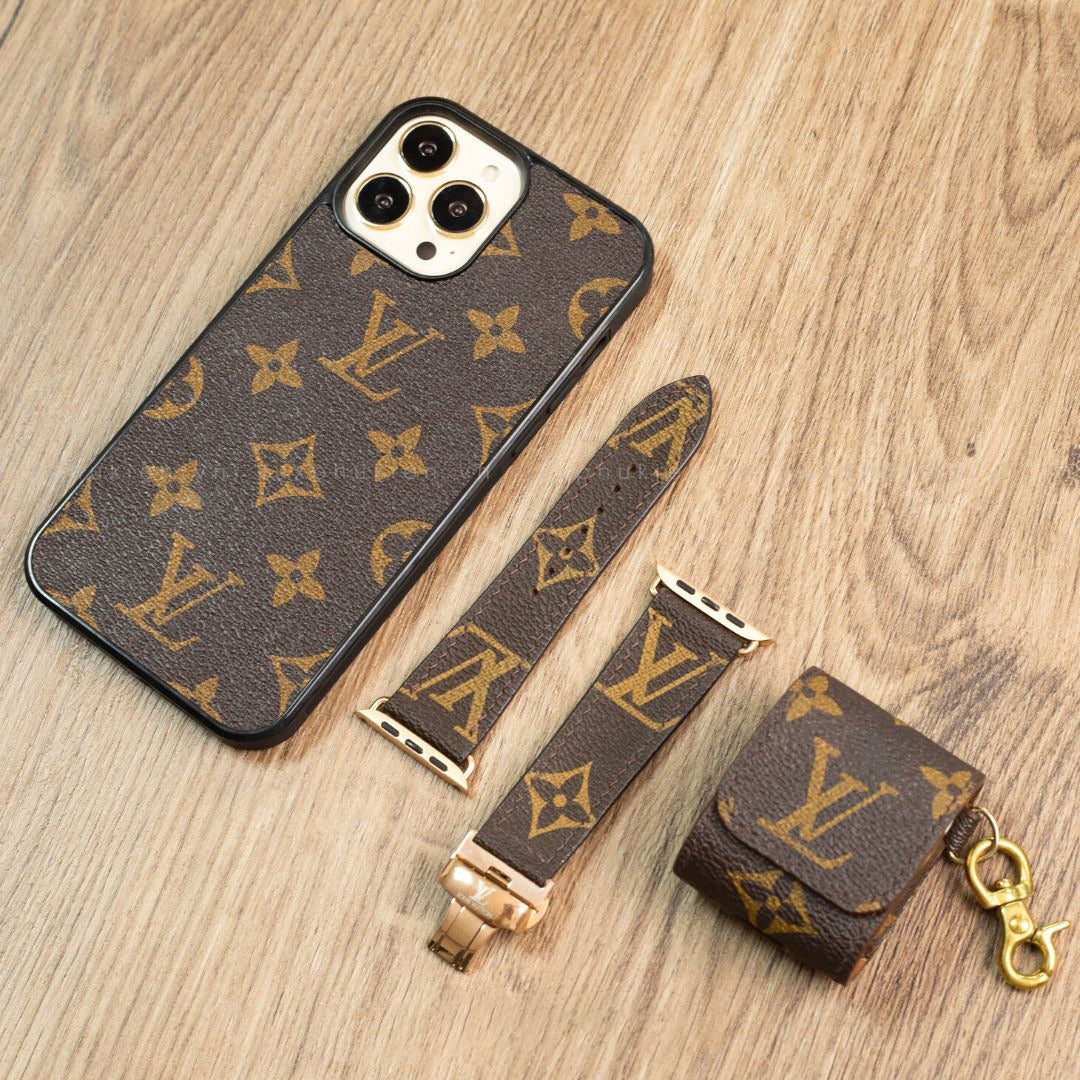 Authentic LV Leather Airpod Case – Limited Edition