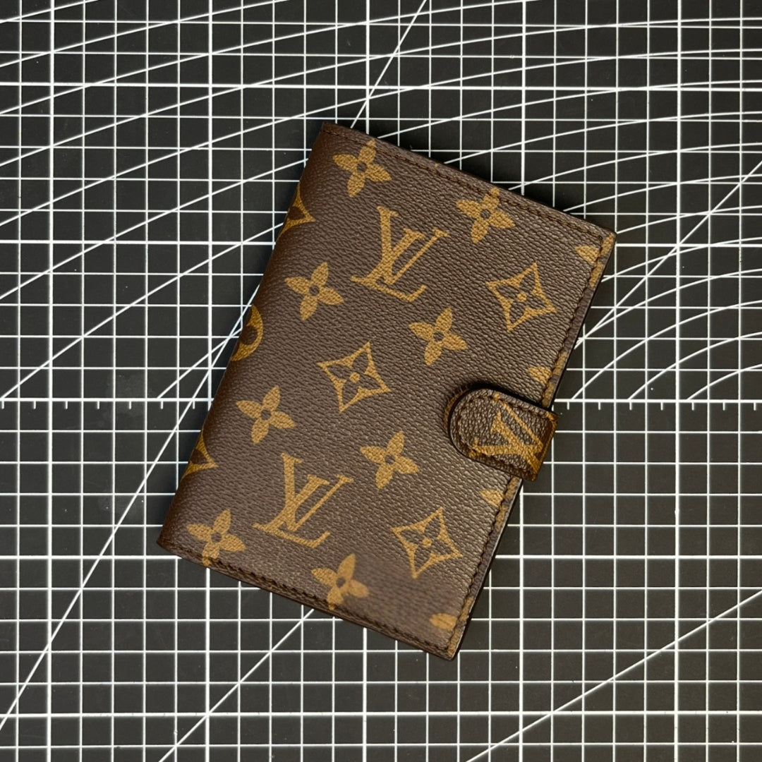 Recycled Louis Vuitton Passport Holder 2 – Luxury Upcycled Travel Case