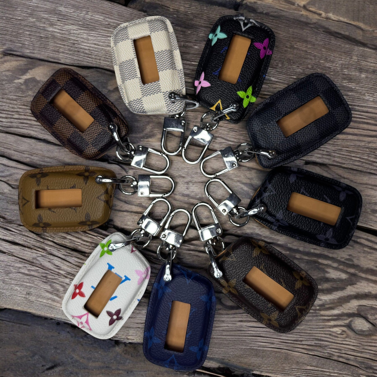 Authentic LV Leather Key Case for Lexus – Limited Edition