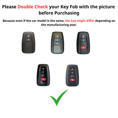 Premium LV Canvas Key Case for Toyota 2– Handmade from Authentic Upcycled Louis Vuitton