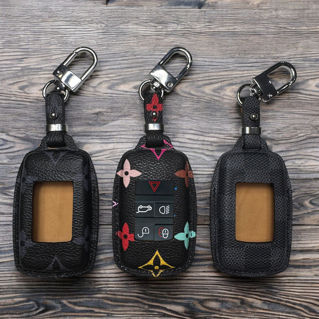 Upcycled LV Key Fob Case for Land Rover – Handmade & Unique