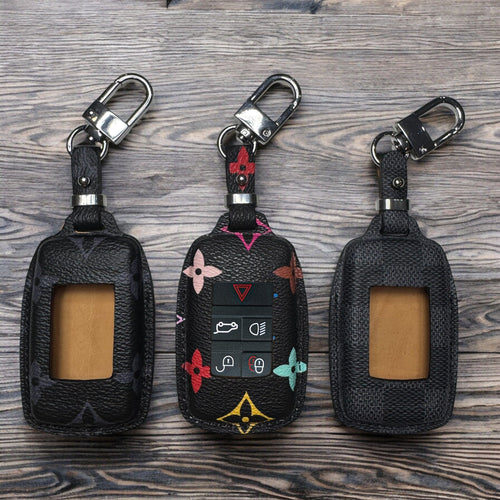 Upcycled LV Key Fob Case for Land Rover – Handmade & Unique