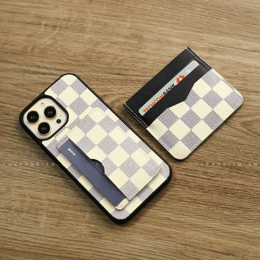 Recycled Mini Card Wallet – Upcycled Luxury Card Holder