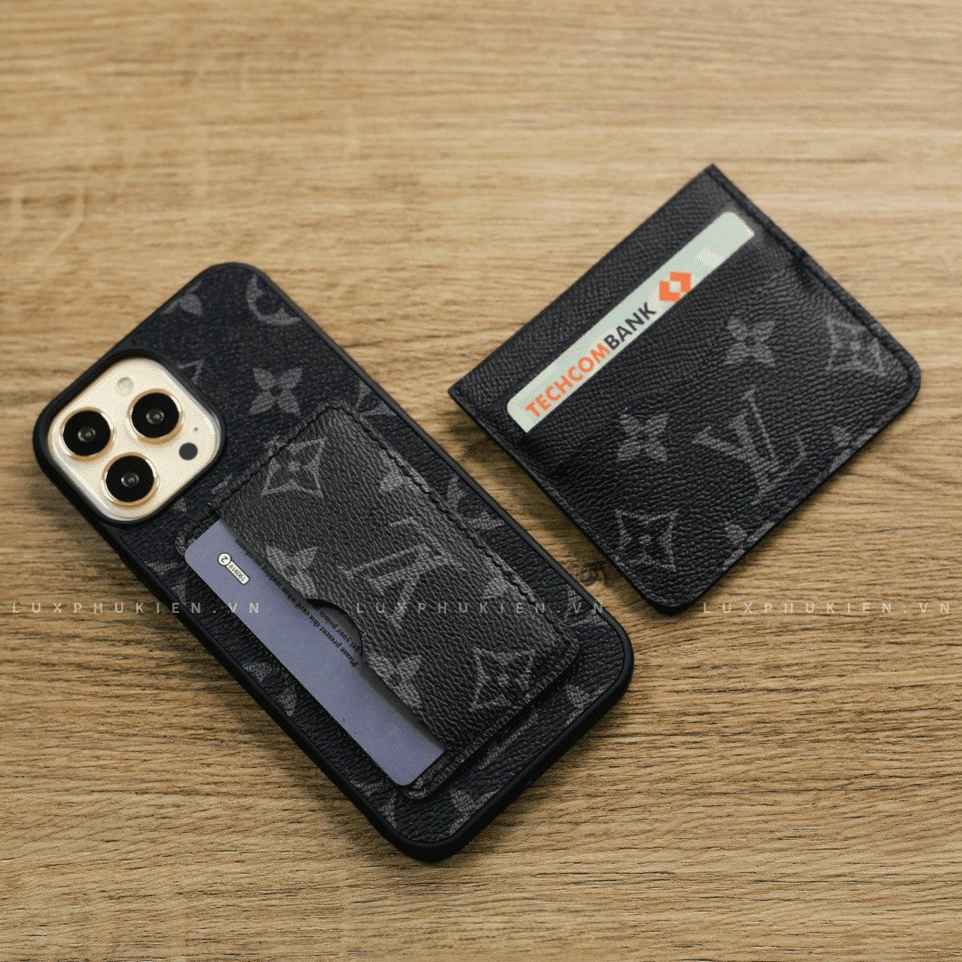 Recycled Louis Vuitton Mini Card Wallet – Upcycled Luxury Card Holder