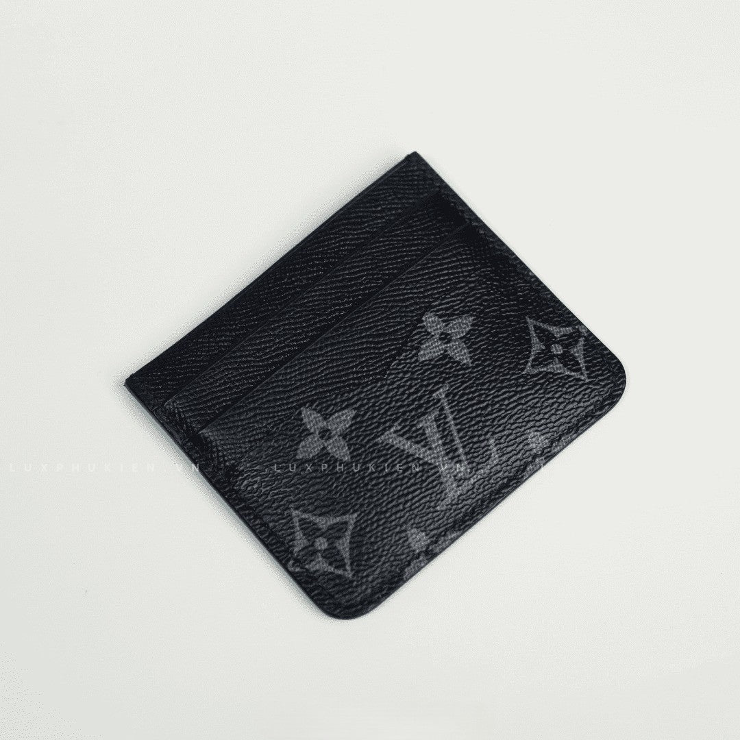 Recycled Louis Vuitton Mini Card Wallet – Upcycled Luxury Card Holder