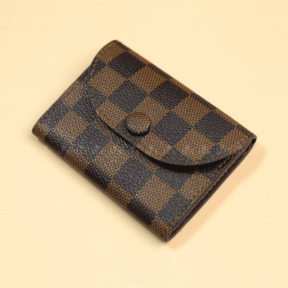 Recycled Louis Vuitton Mini Card Wallet Case – Upcycled Luxury Card Holder
