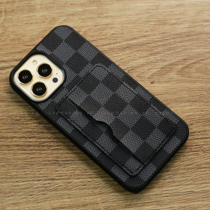 Authentic LV Canvas iPhone Card Case (Upcycled - 9)