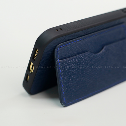 Epsom Leather iPhone Card Wallet Case 9