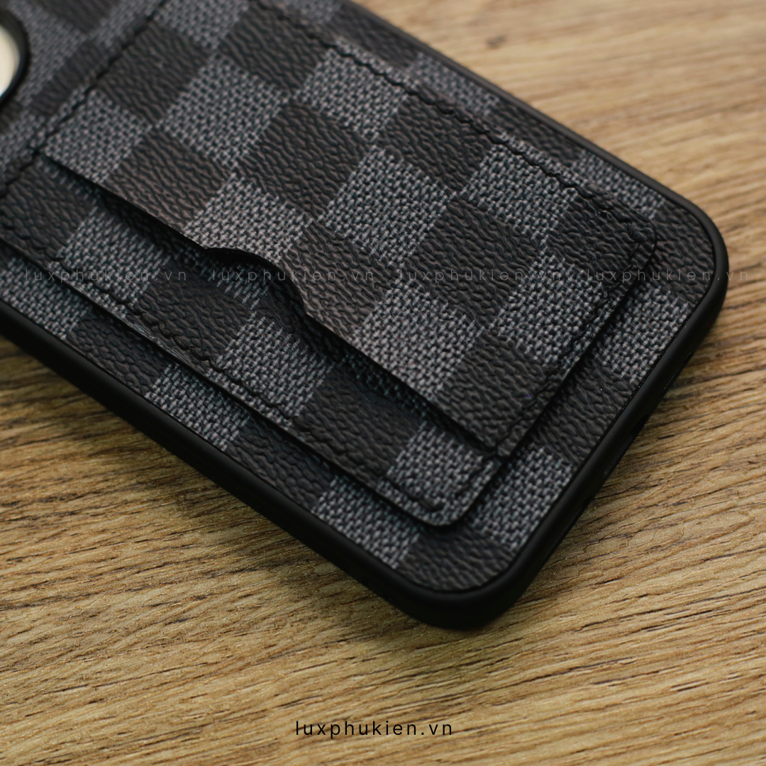 Authentic LV Canvas iPhone Card Case (Upcycled - 9)