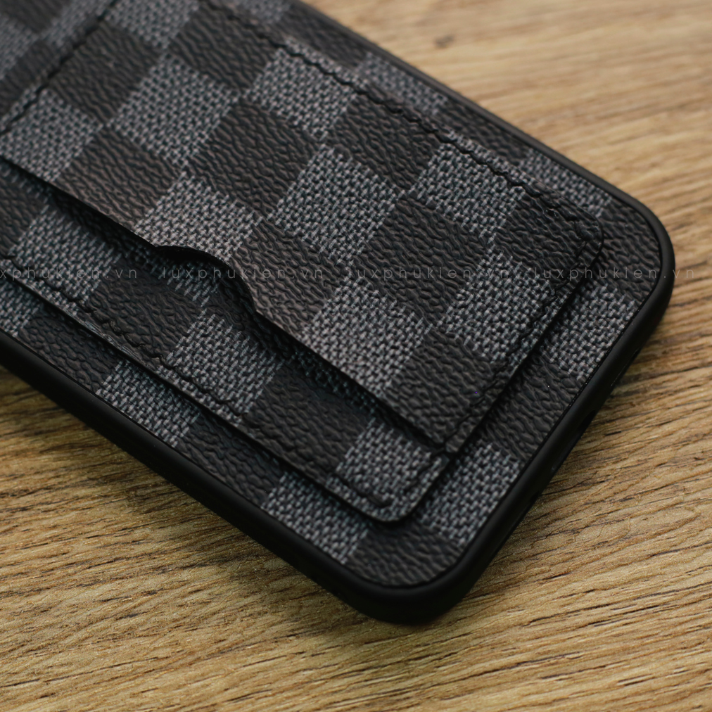 Authentic LV Canvas iPhone Card Case (Upcycled - 9)