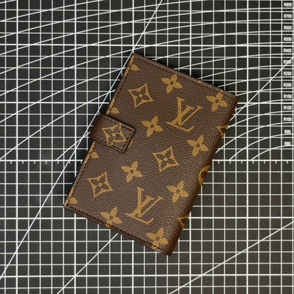 Recycled Louis Vuitton Passport Holder 2 – Luxury Upcycled Travel Case