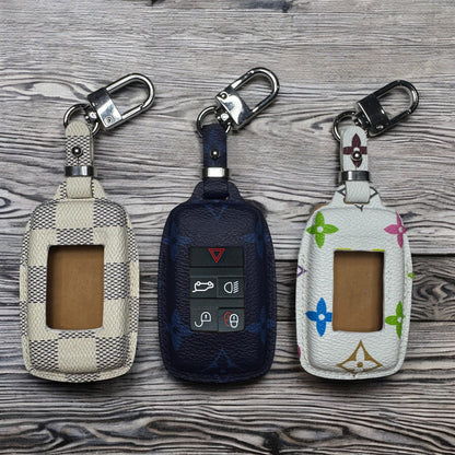 Upcycled LV Key Fob Case for Land Rover – Handmade & Unique