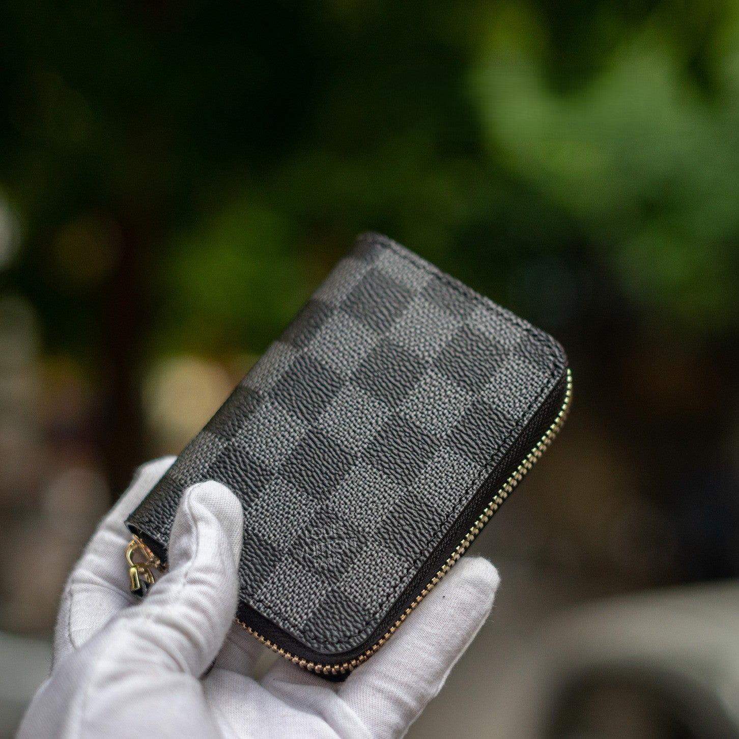 Recycled Louis Vuitton Wallet – Upcycled Luxury Card Holder 2