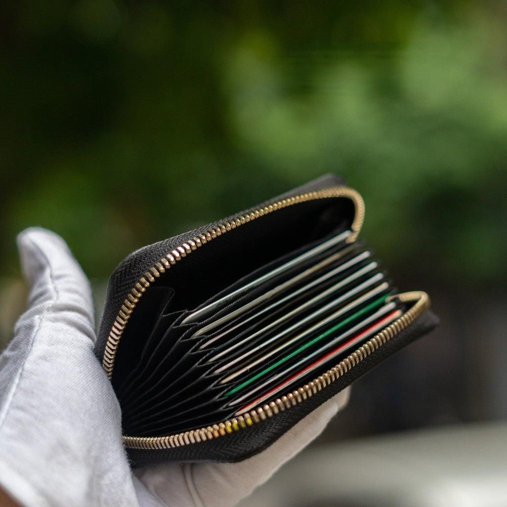 Recycled Louis Vuitton Wallet – Upcycled Luxury Card Holder 2