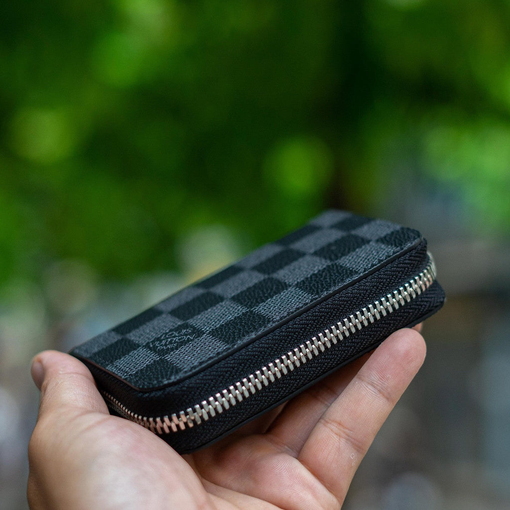 Recycled Louis Vuitton Wallet – Upcycled Luxury Card Holder 2