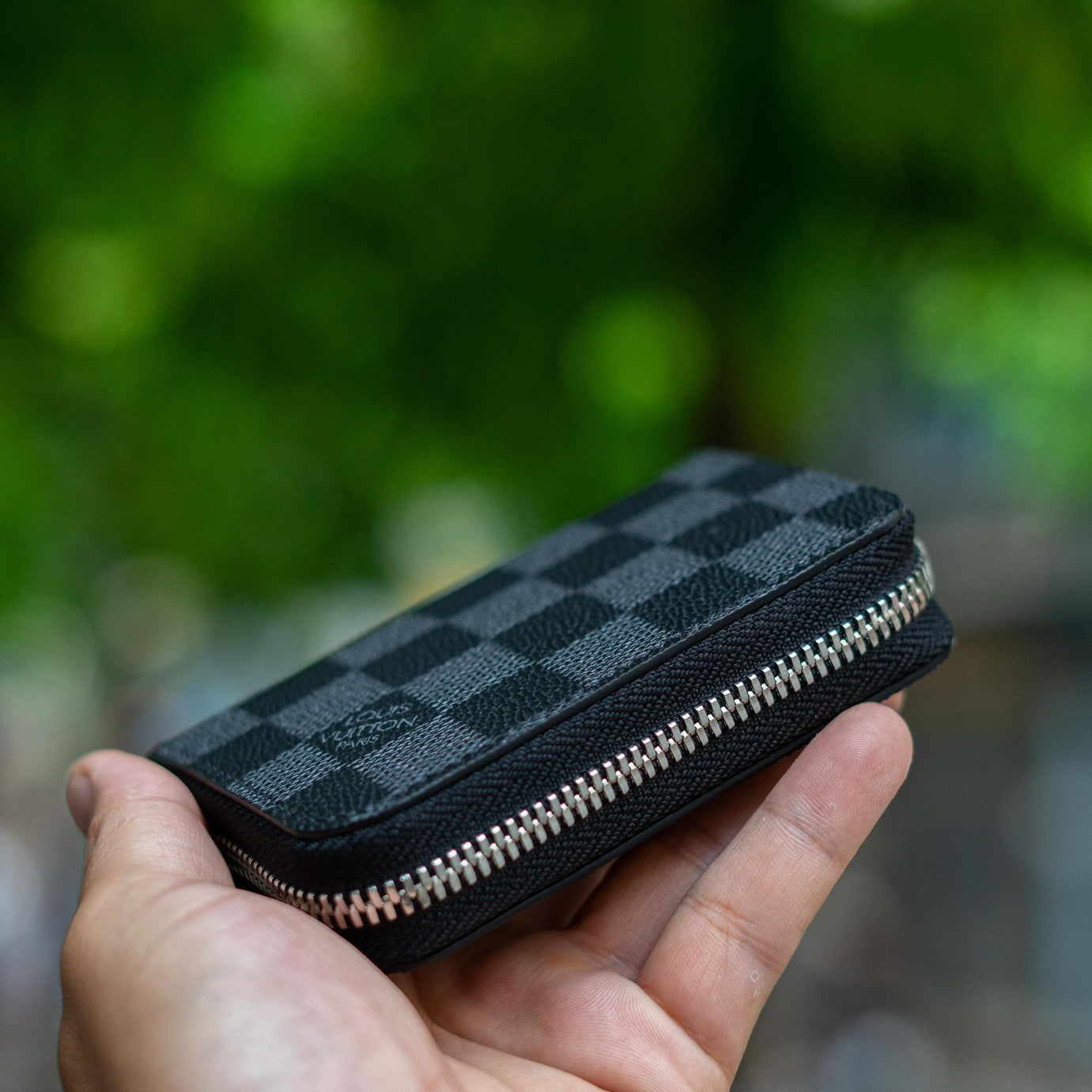 Recycled Louis Vuitton Wallet – Upcycled Luxury Card Holder 2