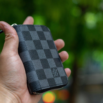 Recycled Louis Vuitton Wallet – Upcycled Luxury Card Holder 2