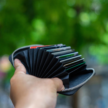 Recycled Louis Vuitton Wallet – Upcycled Luxury Card Holder 2