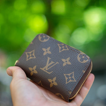 Recycled Louis Vuitton Wallet – Upcycled Luxury Card Holder 2