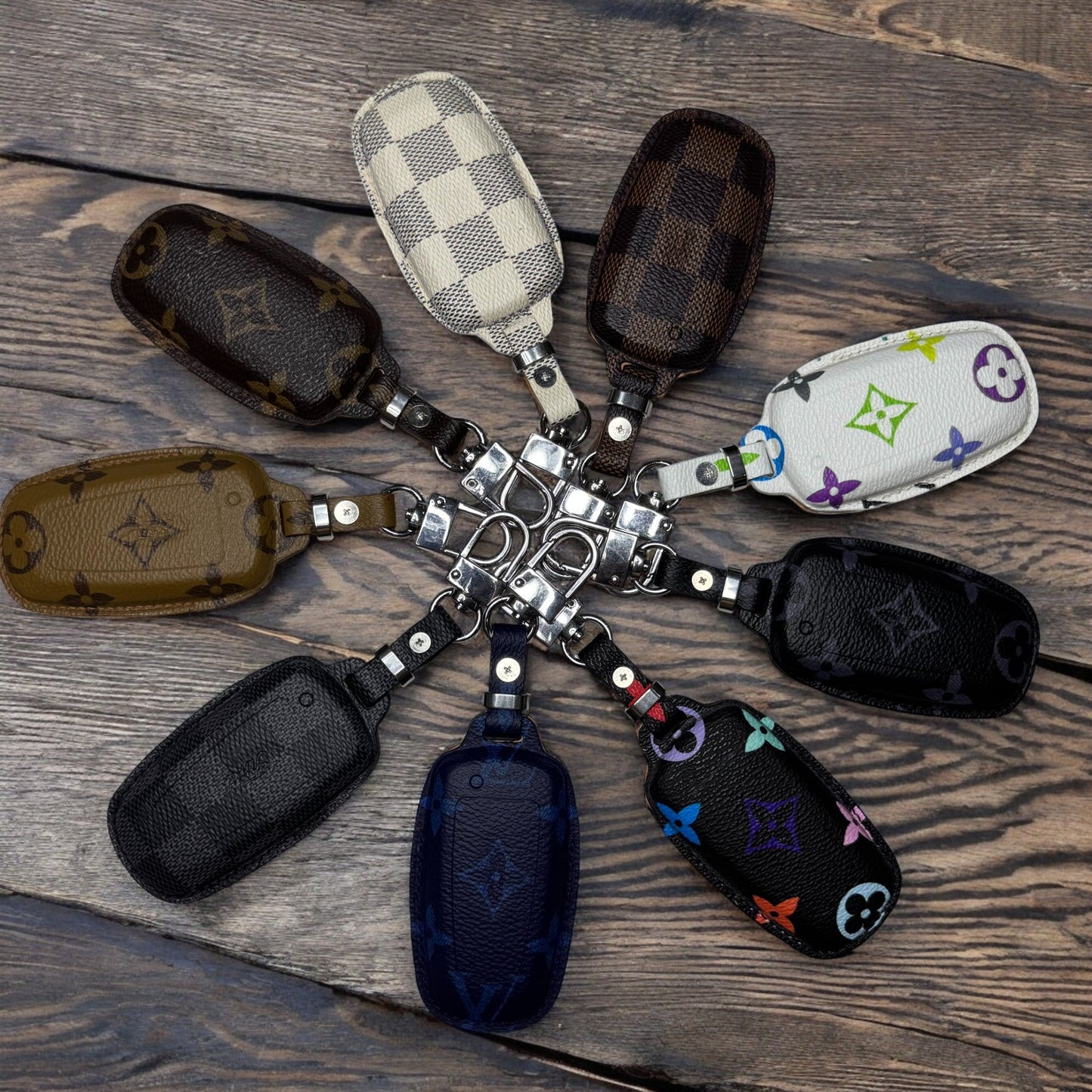 Upcycled LV Key Fob Case for Ford – Handmade & One of a Kind