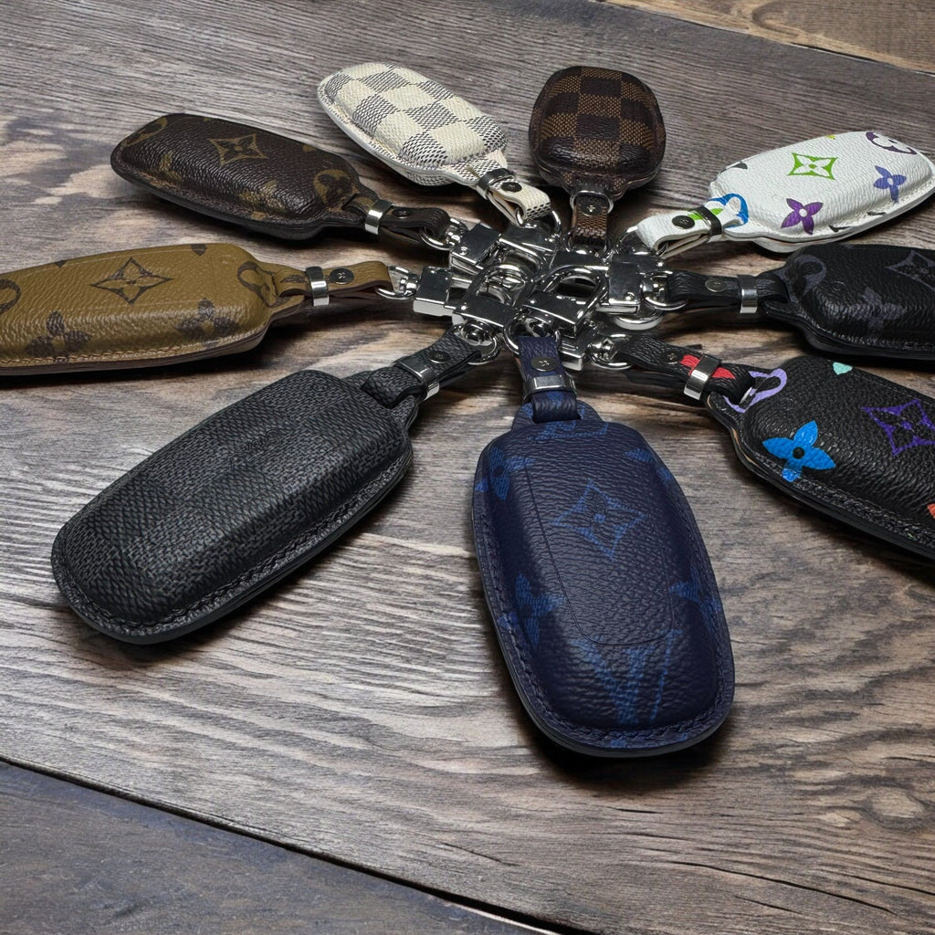 Upcycled LV Key Fob Case for Ford – Handmade & One of a Kind