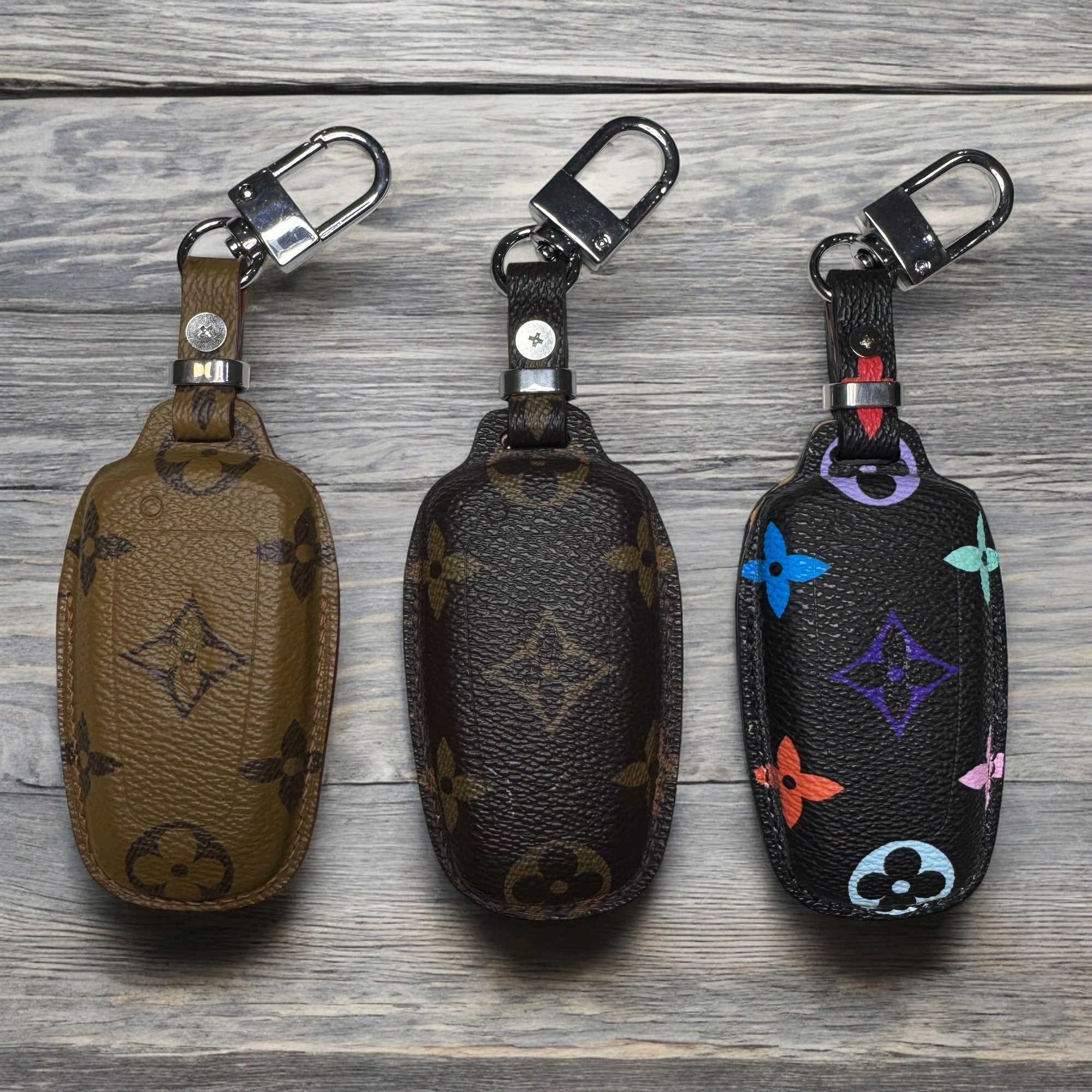 Upcycled LV Key Fob Case for Ford – Handmade & One of a Kind