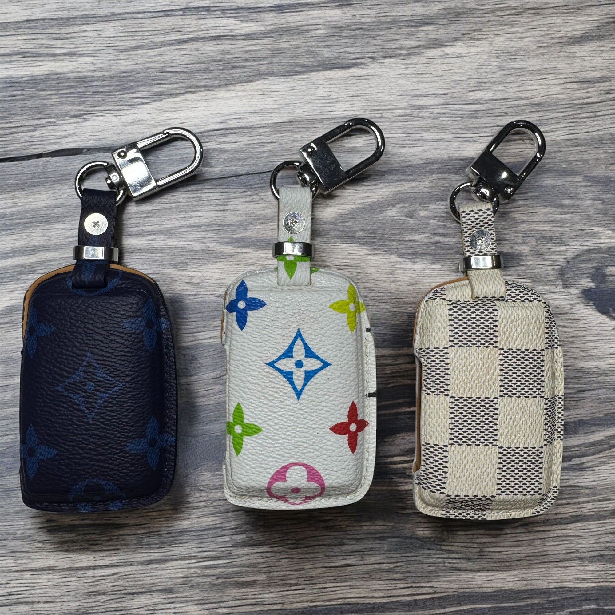 Premium LV Canvas Key Case for Mazda – Handmade from Authentic Upcycled Louis Vuitton