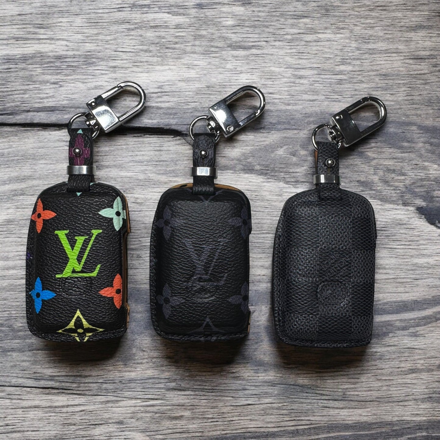 Premium LV Canvas Key Case for Mazda – Handmade from Authentic Upcycled Louis Vuitton