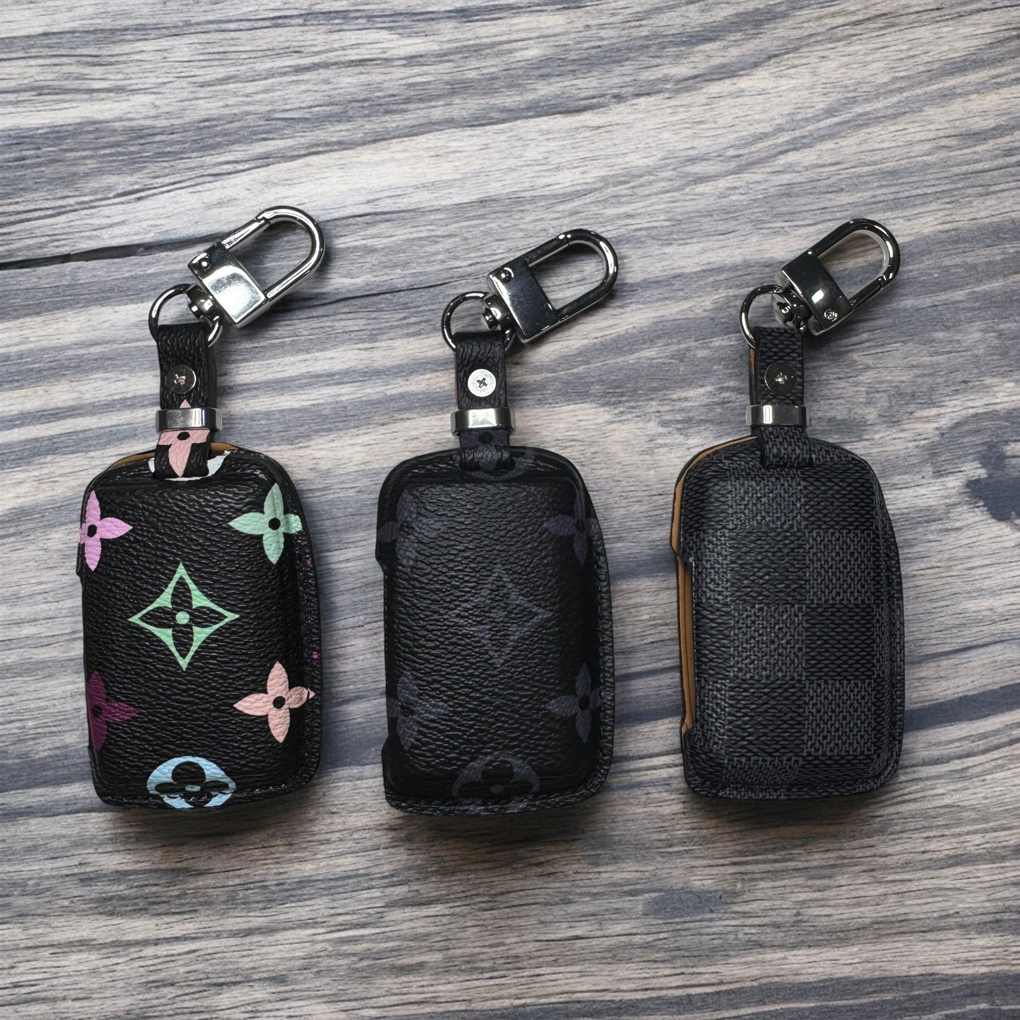 Premium LV Canvas Key Case for Mazda – Handmade from Authentic Upcycled Louis Vuitton