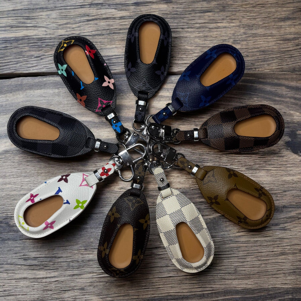 Premium LV Canvas Key Case for Mercedes-Benz – Handmade from Authentic Upcycled Louis Vuitton