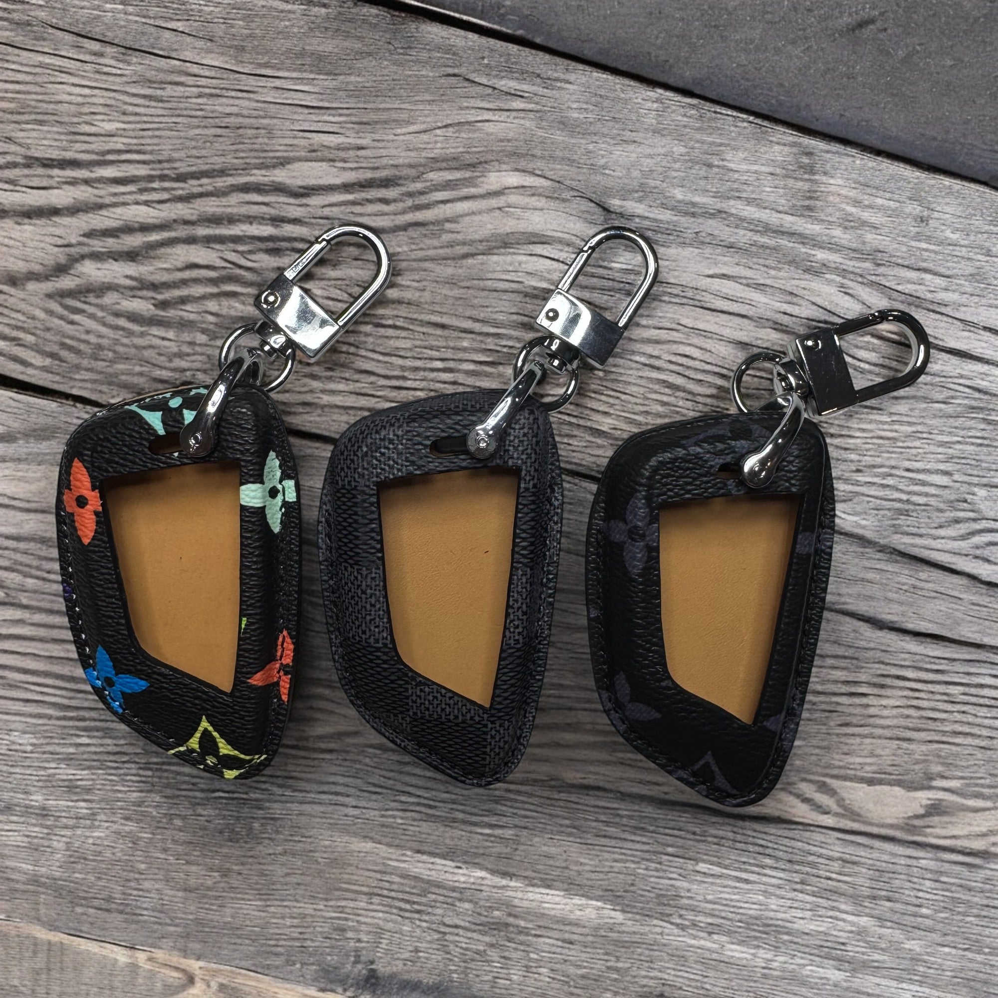 Premium LV Canvas Key Case for BMW – Handmade from Authentic Upcycled Louis Vuitton