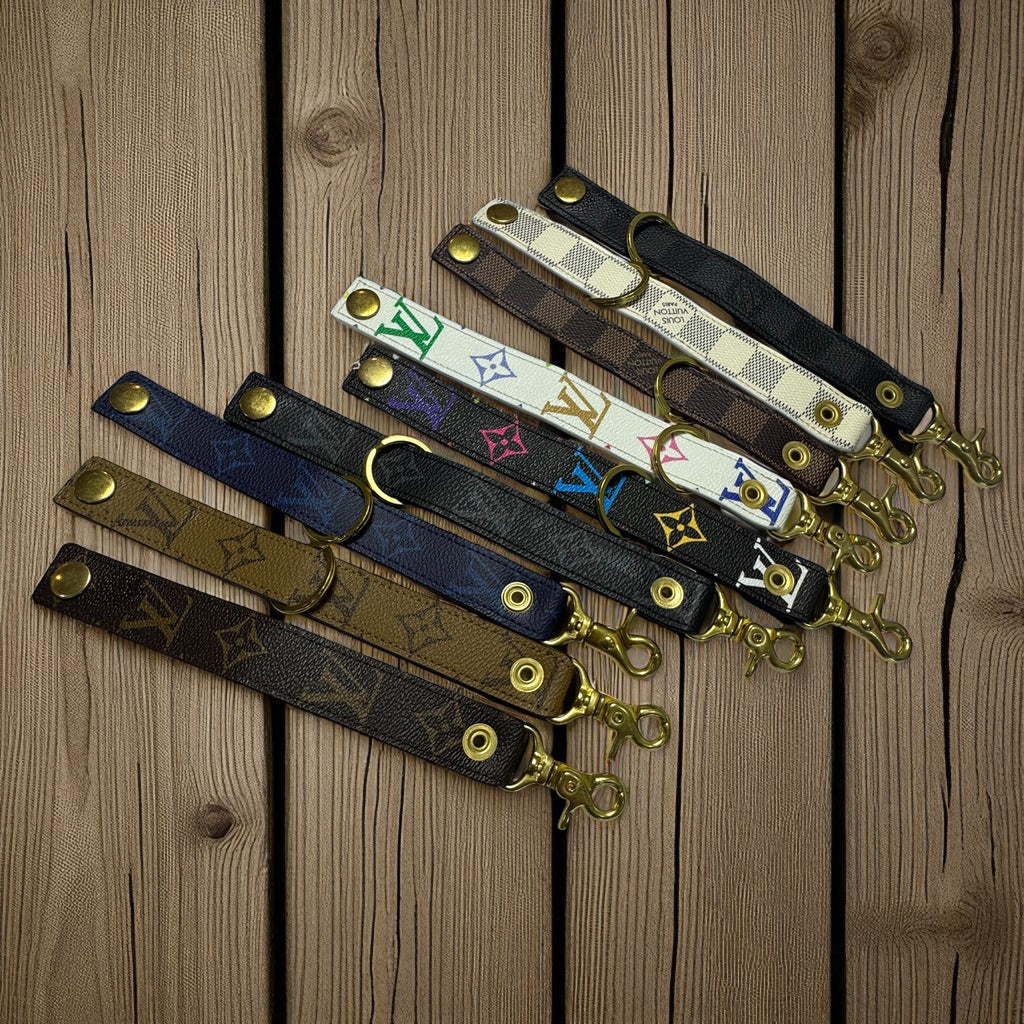 Authentic LV Leather Key Chain (No Key Fob Cover) – Limited Edition