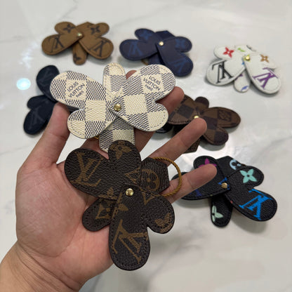 Recycled Louis Vuitton Butterfly Hair Clip – Upcycled Luxury Accessory