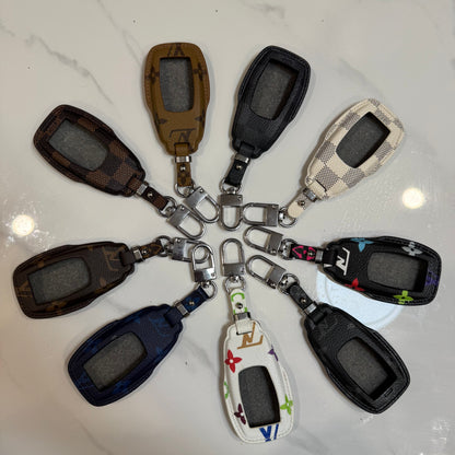 Premium LV Canvas Key Case for Mercedes-Benz- 2 – Handmade from Authentic Upcycled Louis Vuitton