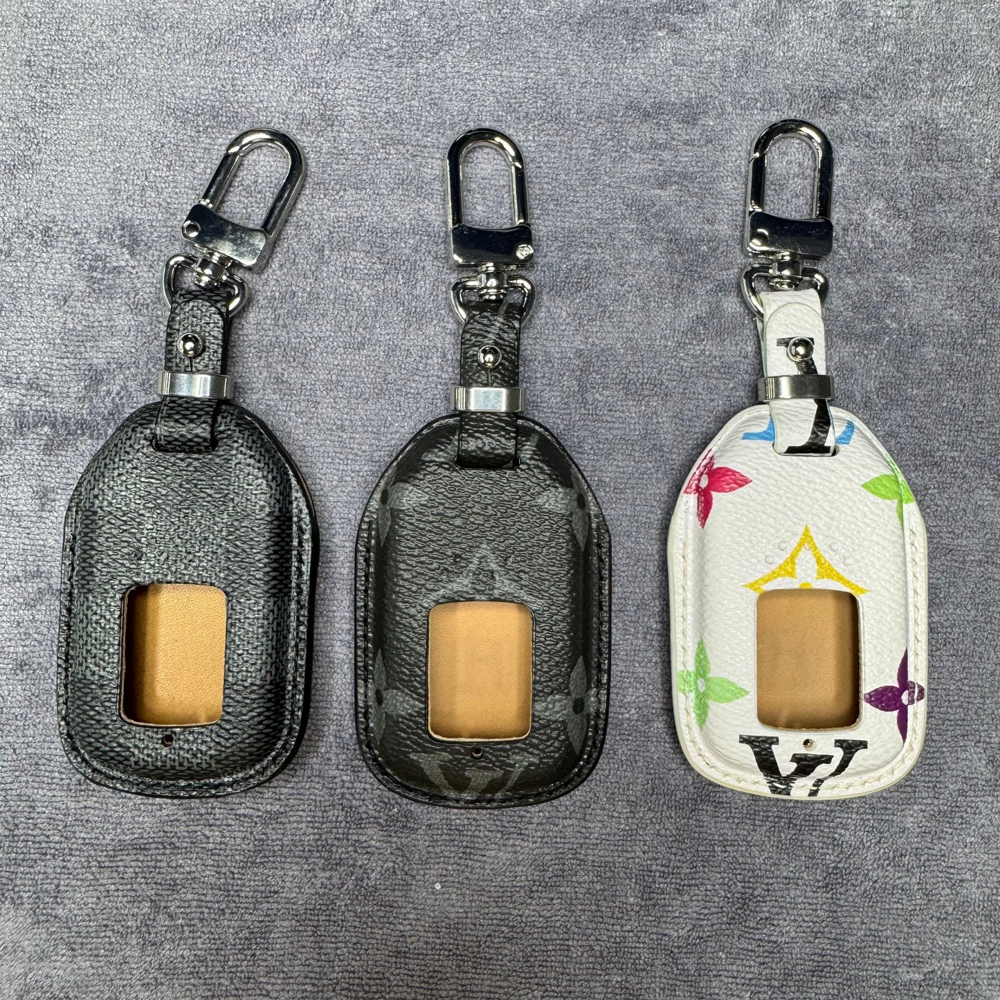 Premium LV Canvas Key Case for Honda – Handmade from Authentic Upcycled Louis Vuitton
