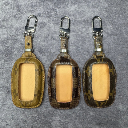 Premium LV Canvas Key Case for Toyota – Handmade from Authentic Upcycled Louis Vuitton