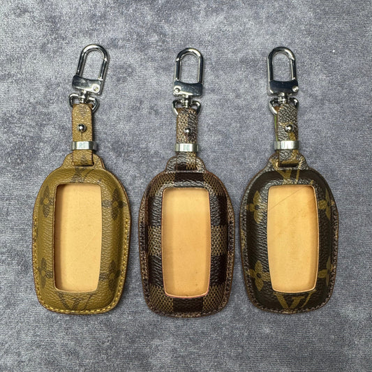 Premium LV Canvas Key Case for Toyota – Handmade from Authentic Upcycled Louis Vuitton