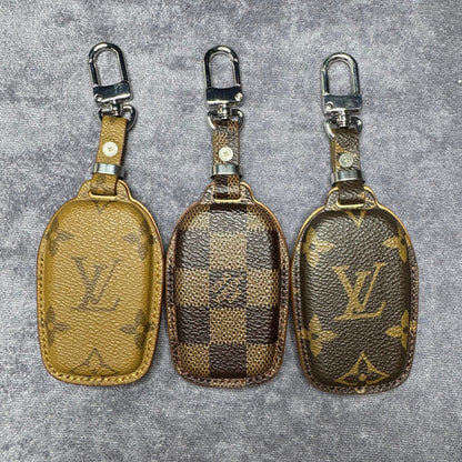 Premium LV Canvas Key Case for Toyota – Handmade from Authentic Upcycled Louis Vuitton