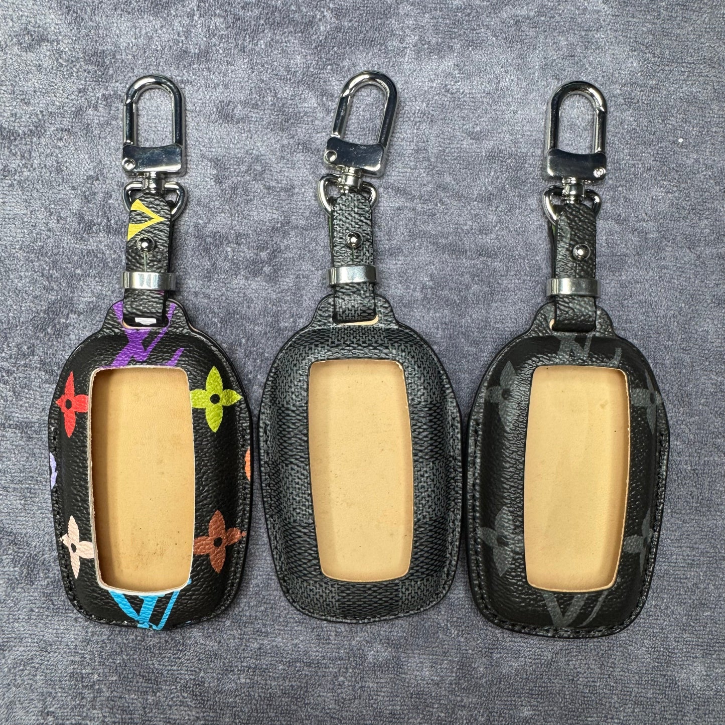 Premium LV Canvas Key Case for Toyota – Handmade from Authentic Upcycled Louis Vuitton
