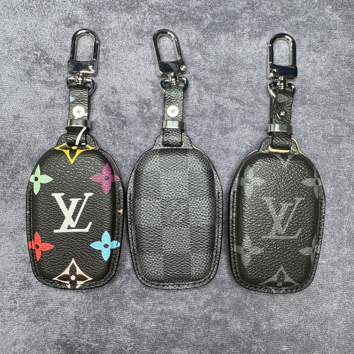 Premium LV Canvas Key Case for Toyota – Handmade from Authentic Upcycled Louis Vuitton