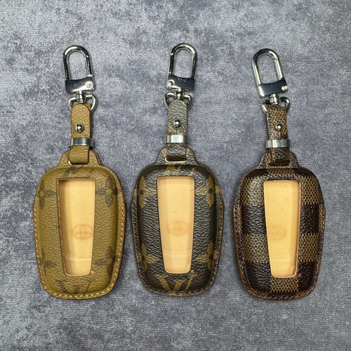 Premium LV Canvas Key Case for Toyota 2– Handmade from Authentic Upcycled Louis Vuitton