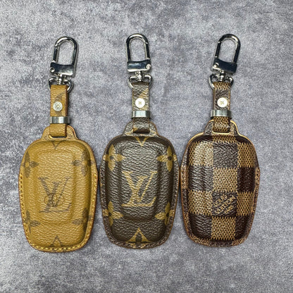 Premium LV Canvas Key Case for Toyota 2– Handmade from Authentic Upcycled Louis Vuitton
