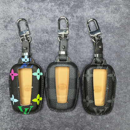 Premium LV Canvas Key Case for Toyota 2– Handmade from Authentic Upcycled Louis Vuitton