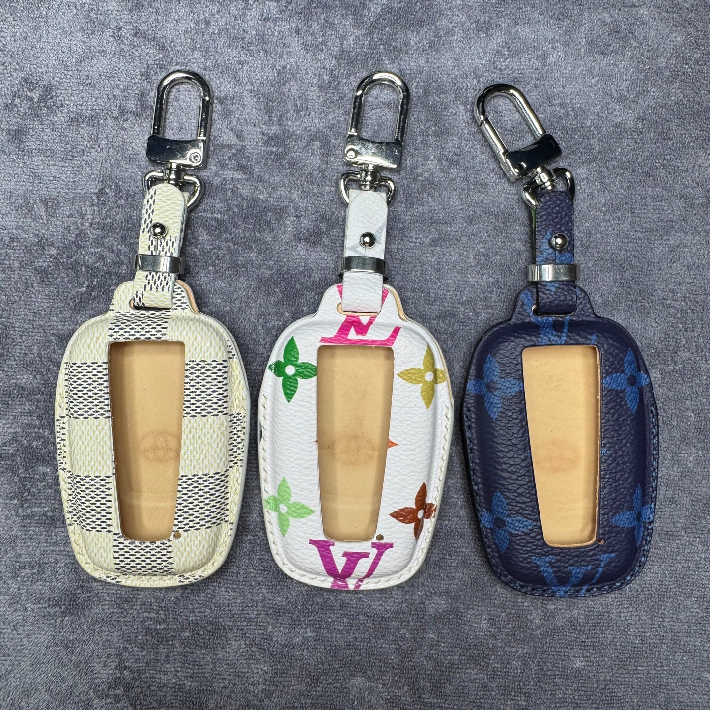 Premium LV Canvas Key Case for Toyota 2– Handmade from Authentic Upcycled Louis Vuitton