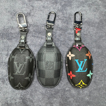 Premium LV Canvas Key Case for Peugeot – Handmade from Authentic Upcycled Louis Vuitton