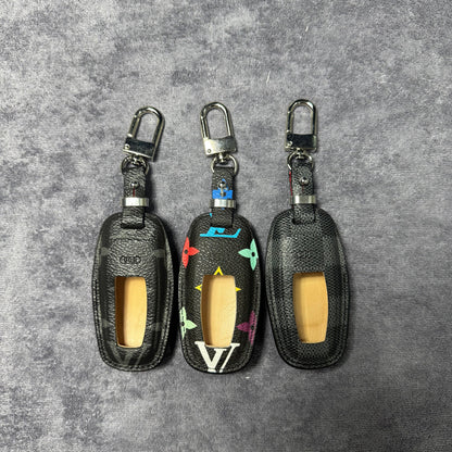 Premium LV Canvas Key Case for Audi – Handmade from Authentic Upcycled Louis Vuitton