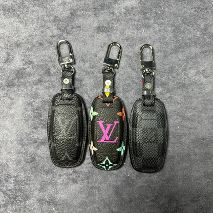Premium LV Canvas Key Case for Audi – Handmade from Authentic Upcycled Louis Vuitton
