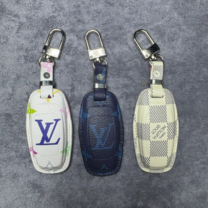 Premium LV Canvas Key Case for Audi – Handmade from Authentic Upcycled Louis Vuitton