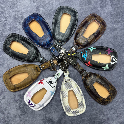 Premium LV Canvas Key Case for Subaru – Handmade from Authentic Upcycled Louis Vuitton