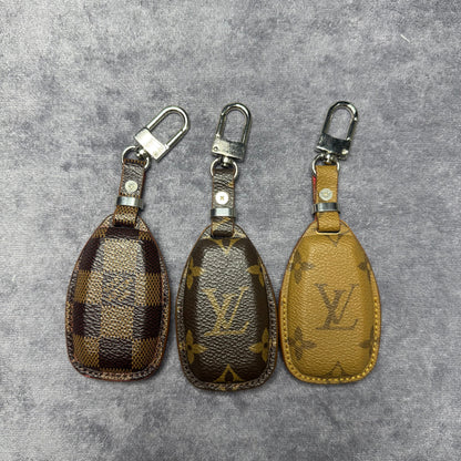 Premium LV Canvas Key Case for Subaru – Handmade from Authentic Upcycled Louis Vuitton